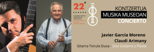 Javier García Moreno y Claudi Arimany Concert