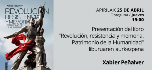 "Revolución, resistencia y ...." liburuaren aurkezpena
