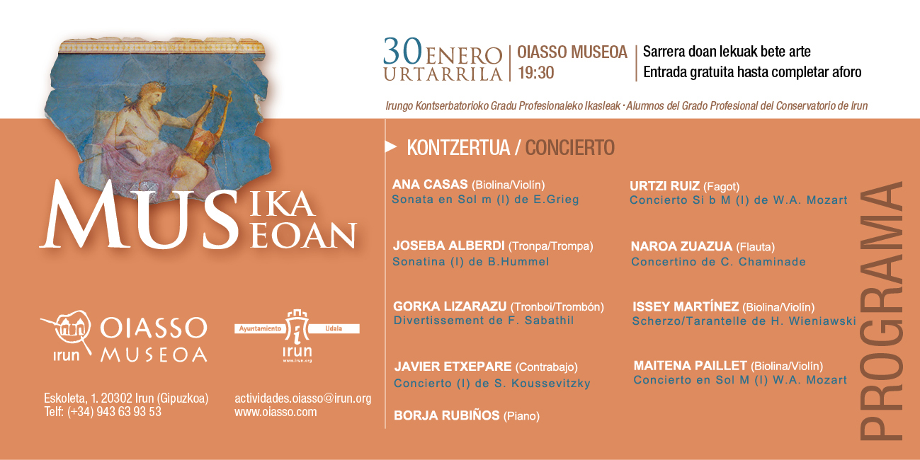 Concierto de los alumnos del Conservatorio