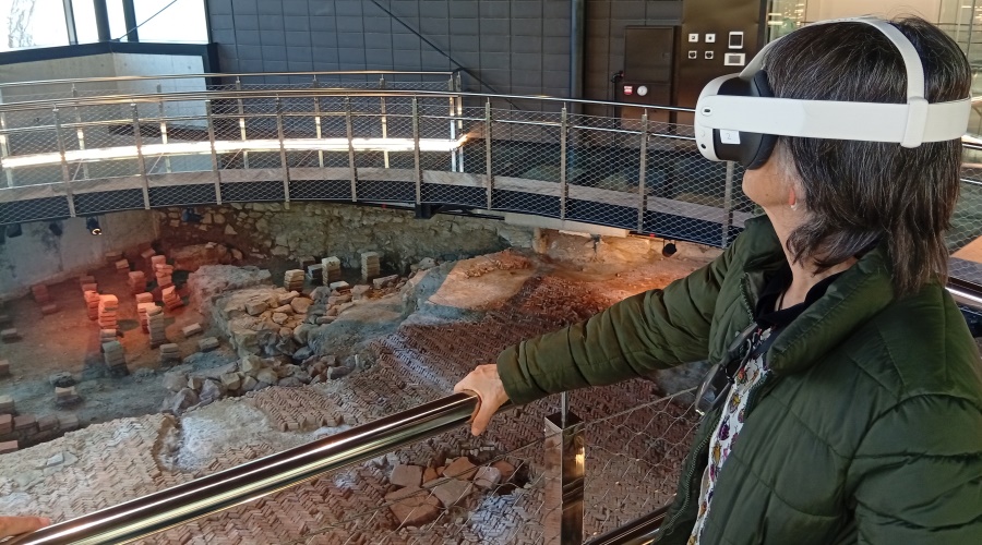 Bisita Oiassoko erromatar termetan