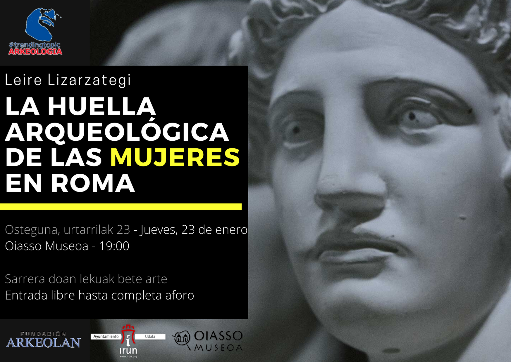 Huella arqueológica de las mujeres en Roma 