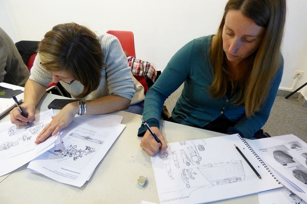 Atelier de dessin archéologique