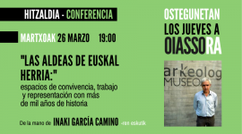 LOS JUEVES A OIASSO. Conferencia