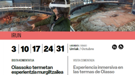Expérience immersive dans les thermes d’Oiasso